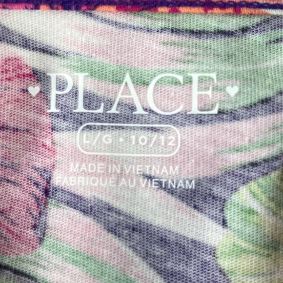 Girls Tropical Floral Print Sleeveless Dress L/G 10/12 By The Childrens Place - Picture 5 of 8